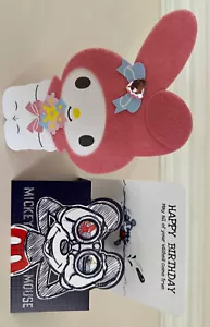 Biglietti di buon compleanno nuovi Topolino (3 pieghe) e Hello Kitty My Friend Melody - Foto 1 di 12