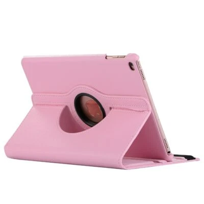 For iPad Mini 1 2 3 Smart Cover Rotating Leather Stand Case + Screen Protector - Image 1 of 2