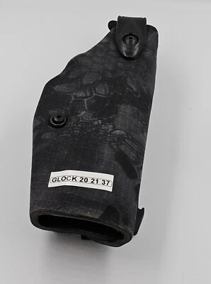 Funda de trabajo Safariland 6280 nivel II negra personalizada Kryptek GLOCK 20/21/37, DIESTRO Foto 1 de 4