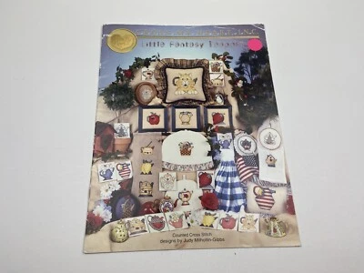 Cross My Heart Little Fantasy Teapots Counted Cross Stitch Pattern - Image 1 of 3