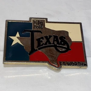 VINTAGE BILLY BOB'S TEXAS FT. WORTH MUSIC NITE CLUB BELT BUCKLE - Picture 1 of 8
