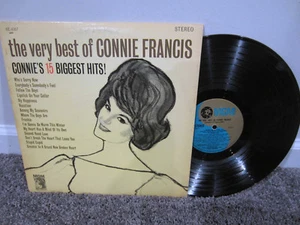 Very Best of CONNIE FRANCIS 15 Biggest Hits 12" Vinyl Record Album LP Original - Picture 1 of 1