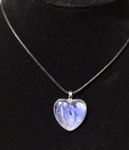 Paint Skin Necklace and Earring set, Jewelry, Handmade Silver tone Synthetic 20" - Picture 1 of 6