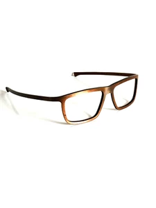 Originale Holzbrille W-eye, Mod. 604 Copper - Größe 55/18 146 L - Bild 1 von 5
