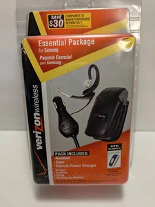 Verizon Essential Package For Samsung SCH-a630 Cell Phone Headset Case Charger - Picture 1 of 2