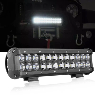 Para 2014+ Can-Am Commander 800/1000/1000R UTV 12 pulgadas barra de luz LED punto inundación Foto 1 de 4