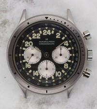 Vintage Hamilton Chronograph Wristwatch 24-hour dial Lemania Cal. 1873 NR