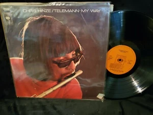 CHRIS HINZE - Telemann-My Way - CBS HOLLAND IMPORT LP JAZZ FUNK - Picture 1 of 2