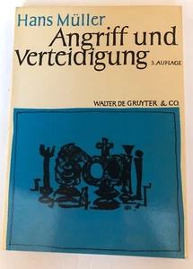 Angriff und Verteidigung von Hans Müller / Angriff und Verteidigung / 3 Auflage - Schach - Bild 1 von 4