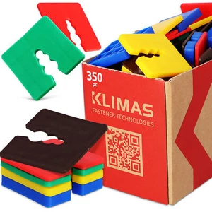 350x BLOQUES DE DISTANCIA 2-8 mm bloques de acristalamiento pieza de distancia placa base juego - Imagen 1 de 10