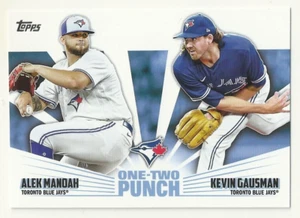 2023 TOPPS BASEBALL - ALEK MANOAH / KEVIN GAUSMAN - ONE-TWO PUNCH - #9 - Bild 1 von 1