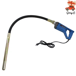 Electric Hand Held Concrete Vibrator Air Bubble Remover 800W Construction Tool - Picture 1 of 8