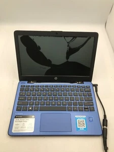 HP Stream 11 11" Laptop Intel Celeron N 32Gb SSD 4Gb RAM-BAD DISPLAY - MZ - Picture 1 of 6