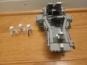 LEGO Star Wars 75100 First Order Snowspeeder 100% COMPLETE NO INSTRUCTIONS - Picture 1 of 5