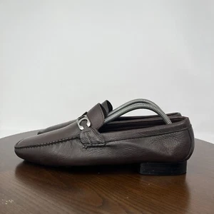 Allen Edmonds Martin Penny Loafer Shoes Women's 9D Brown Leather Moc Boat Flat - Picture 1 of 20