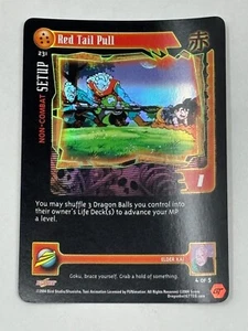 Dragon Ball Z DBZ GT Red Tail Pull Holo Foil #231 - Picture 1 of 2