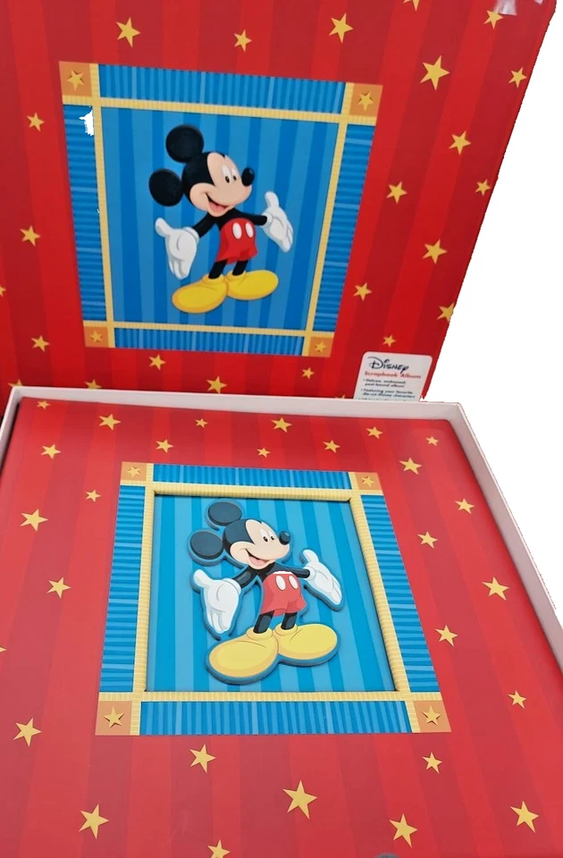 ÁLBUM ÁLBUM DE RECORTES DISNEY MICKEY MOUSE-Sandylion-12x12 protectores de hojas-post-encuadernado Foto 1 de 1