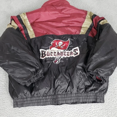 Tampa Bay Buccaneers Jacket Adult Extra Large Vintage NFL Phenom Logo NFL Bucs Cover