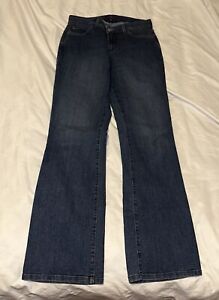 NYDJ Lift Tuck Blue Denim Jeans Bootcut Womens Size 6