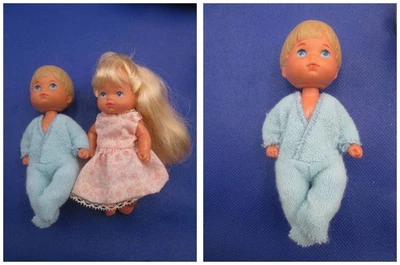 Barbie Baby Dolls 4.5" ~❤️~ 1989 Heart Family Babies #170 Foto 1 de 3
