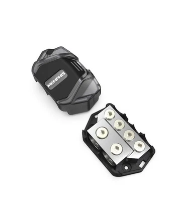 Memphis Audio Distribution Block Two 0 AWG Inputs Four 4 Gauge Outputs DBLOCK - Image 1 of 2