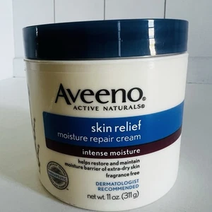 Aveeno Skin Relief Cream Intensive Moisture Repair Duftfrei 11oz Neu - Bild 1 von 5