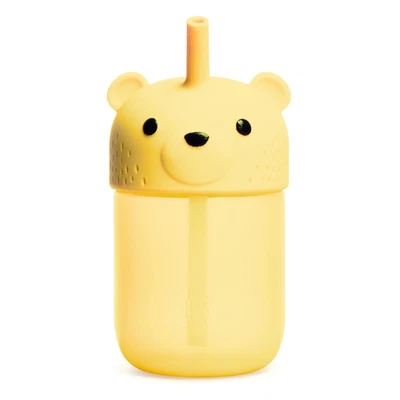 Taza de paja Munchkin Gentle™ Transition Honey Bear para bebés y niños pequeños 6 meses Foto 1 de 4