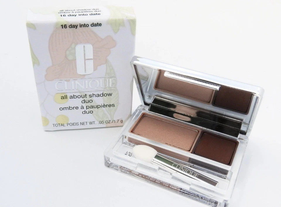 Clinique All About Shadow Duo  16 DAY INTO DATE Brand New & Boxed - Image 1 of 1