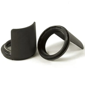 Fork Dust Seals 41 x 53mm with Protector (Pair) Front Black Rubber DSEAL035 Unit - Picture 1 of 1