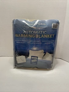 Biddeford Automatic Warming Blanket Queen Dual Control New Sealed Electric Heat - Picture 1 of 1