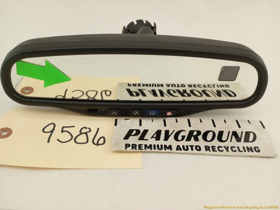 Espelho retrovisor central interior Hummer H3 compatível com 2006 2007 2008 2009 2010 06 07 - Imagem 1 de 4