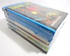 Hardy Boys Collection Hardback Books # 1 - 5 Set Sealed NEW Vintage HB Blue - Picture 1 of 7