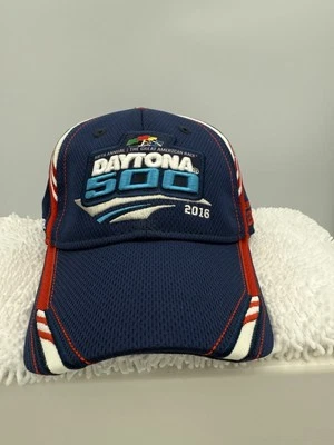 2016 Daytona 500 Nascar The Great American Race Hat, Blue, red, white NEW - Image 1 of 4