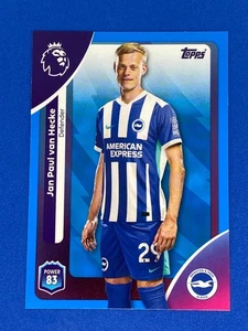 Jan Paul Van Hecke Topps 2026 Premier League Blue Parallel Football Trading Card - Bild 1 von 1