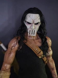 Custom 1/6 12 Inch TMNT Casey Jones Teenage Mutant Ninja Turtles Hot Toys Bloody - Picture 1 of 8