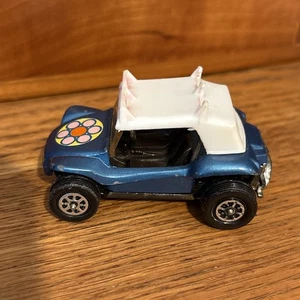 VTG 1969 Corgi Toys WhizzWheels Blue GP Beach Buggy With Top (No Boards) - Picture 1 of 8