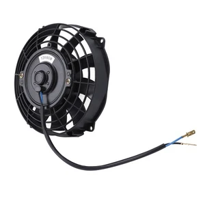 Ι 7 Inch Slim Fan 12V 80W 10 Blades High Performance Push Pull Electric Radiator - Picture 1 of 12