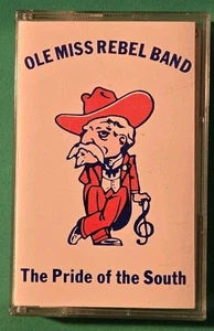 Vintage Ole Miss Rebel Band Cassette Tape Rare HTF Colonel Reb Classic - Picture 1 of 5