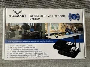 Hosmart Wireless Home Intercom System Brand New   (Set of 4) pack HY777  - Picture 1 of 4