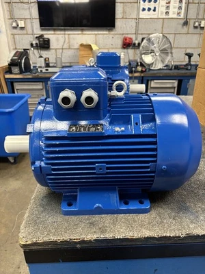 AMTECS MOTOR - 4KW - 965RPM - 400/690V - 132 FRAME - FOOT MOUNT - 3 PHASE - IE3 - Image 1 of 3
