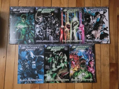 Green Lantern Blackest Night Tpb Lot DC Comics Set - Image 1 of 3