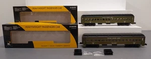 K-Line K-4889C O Gauge U.S. Army Troop Carrier 15" Passenger Cars: 9794, 9799(2) - Picture 1 of 7