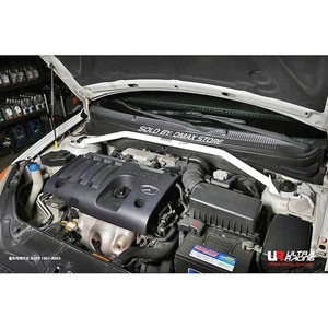 ULTRA RACING FOR HYUNDAI ACCENT MC 2006~2010 2 POINTS FRONT STRUT TOWER BRACE - Picture 1 of 9