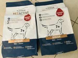 2x 5kg Platinum Vetactive Senior 7+ Hundefutter NEU - Bild 1 von 2