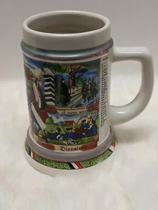 Vintage Original BMF Biereidel "Garnison Trier" Regimental Beer Mug Germany - Picture 1 of 9