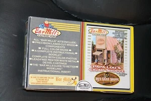 Kit a escala Bar Mills Models PAPA LOU'S CIGAR SHOPPE HO 492 - Imagen 1 de 1