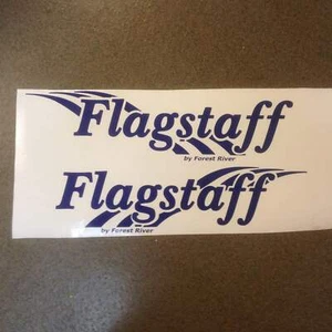 Decals for FlagStaff by Forest River Pop Up Camper Travel Trailer Stickers RV 2 - Picture 1 of 4