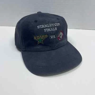 Sombrero De Colección 1999 Stanley Cup Finals Negro American Mills Estrellas Vs. Sables Algodón Foto 1 de 4