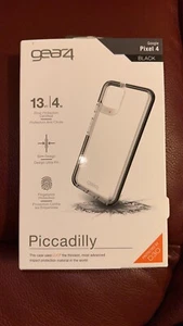 Gear4 Clear Case for Google Pixel 4- Black - Picture 1 of 2