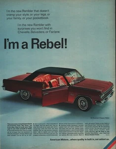 American Motors - 1966 - Rambler Classic Rebel - Anuncio de revista - Imagen 1 de 1